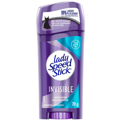 lady speed stick invisible unscented